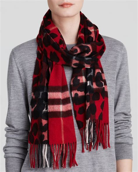 burberry animal print giant check cashmere scarf|original burberry cashmere scarf.